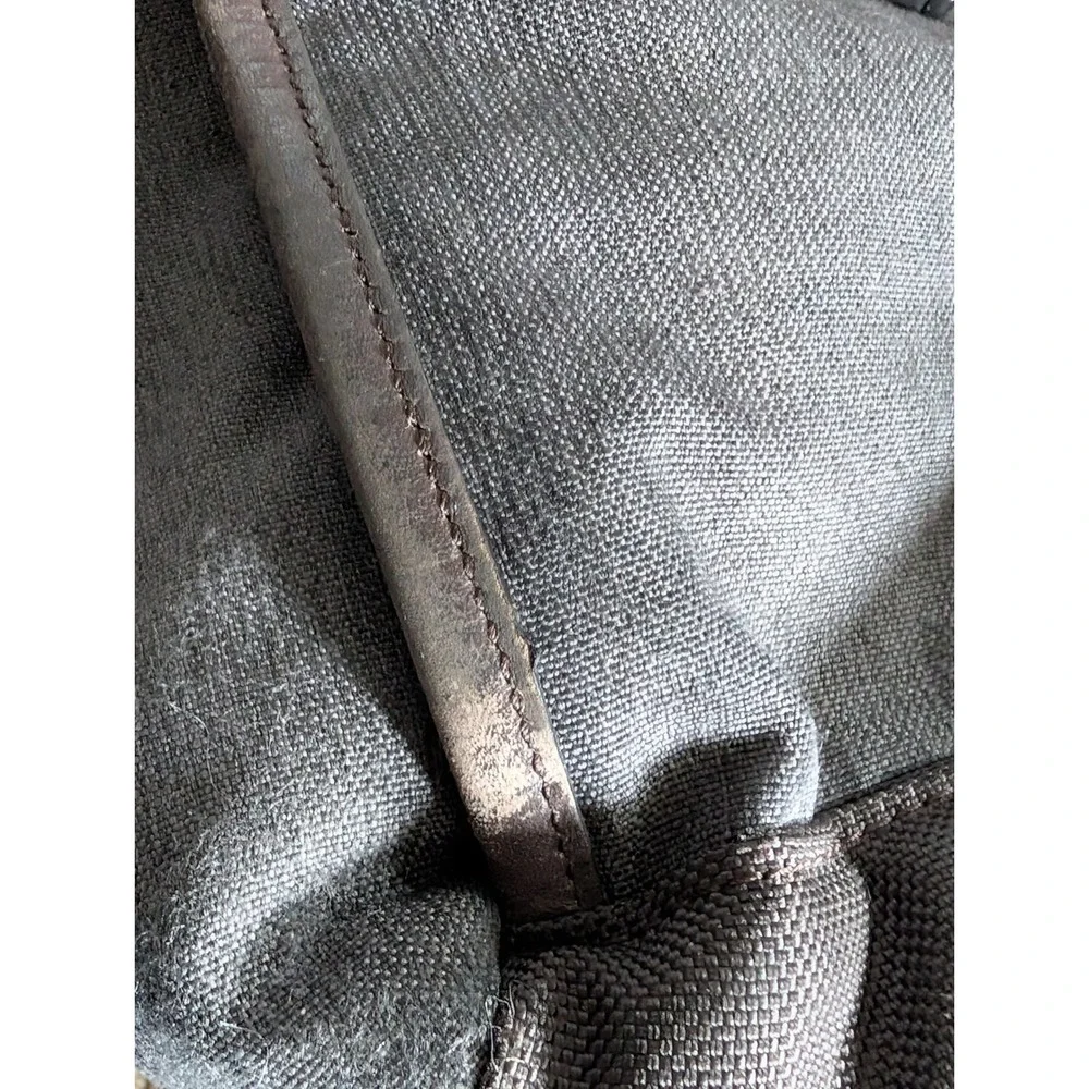 TUMI Alpha 3 Slim Solutions Brief Pack Backpack Anthracite Gray/Brown